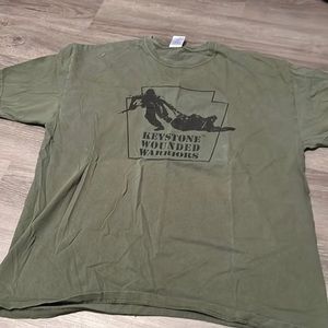 Keystone wounded warriors T-shirt